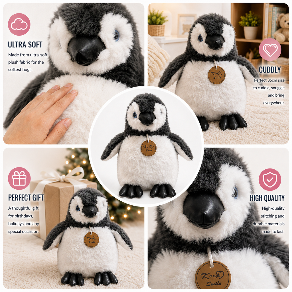 Plush Penguin Toy