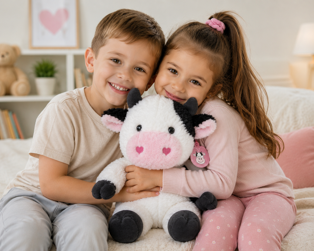 Cuddly Cow Plush Toy