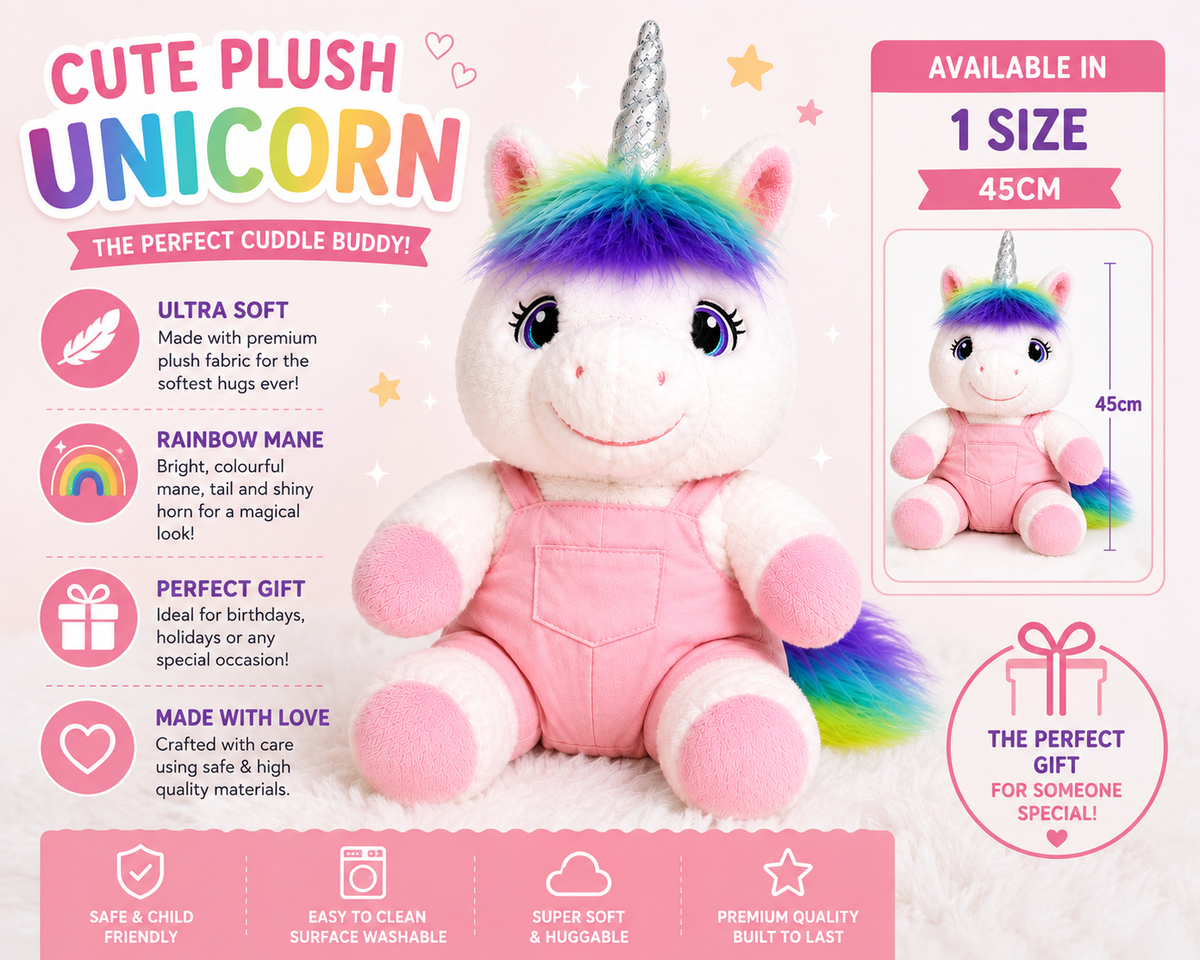 Cute Plush Unicorn