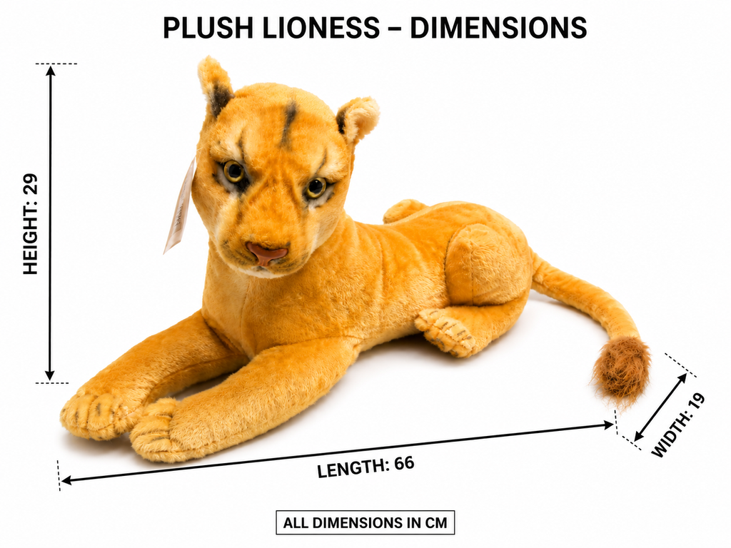 Plush Lioness