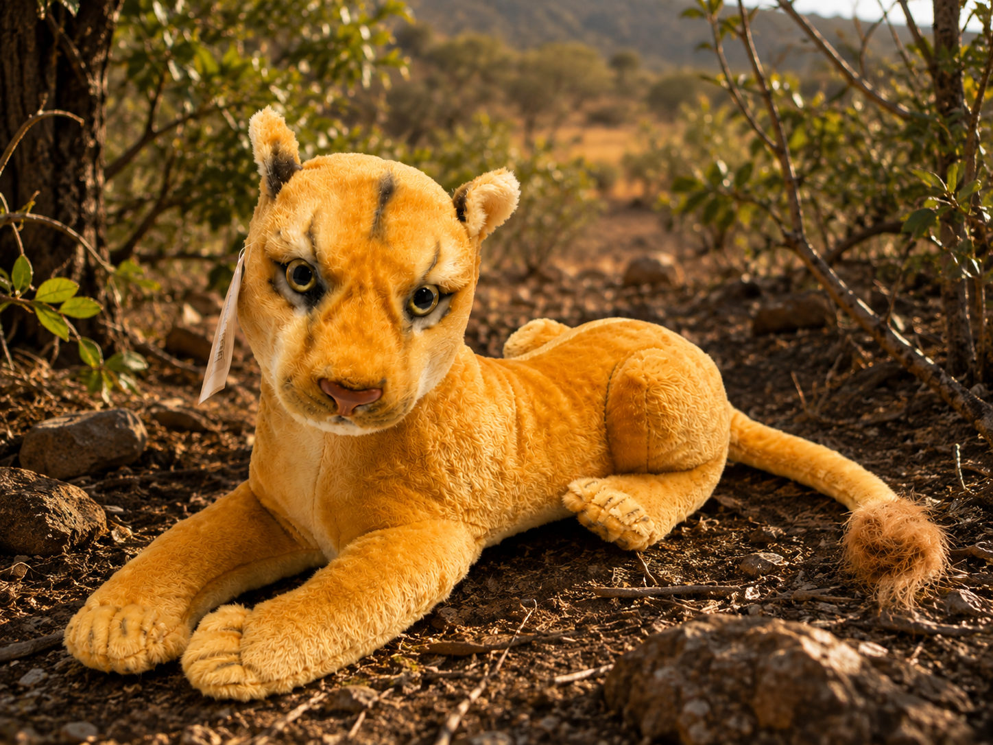 Plush Lioness