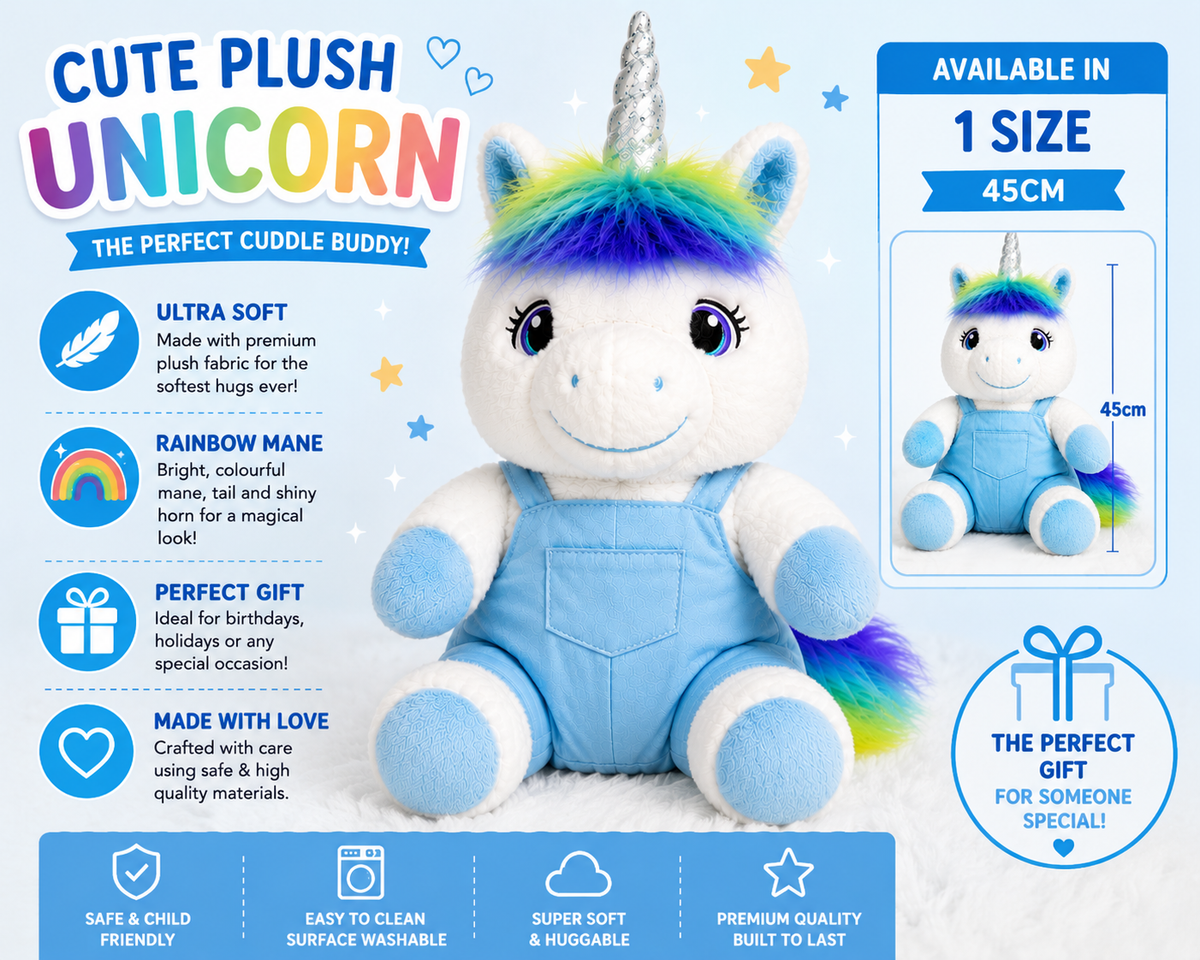 Cute Plush Unicorn