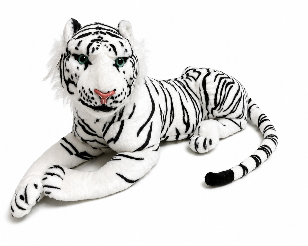 Plush White Tiger