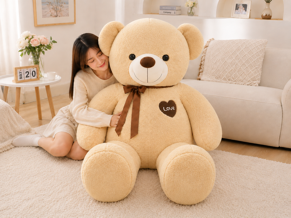 Love Heart Teddy Bear Plush Toy