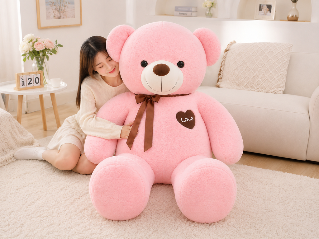 Love Heart Teddy Bear Plush Toy